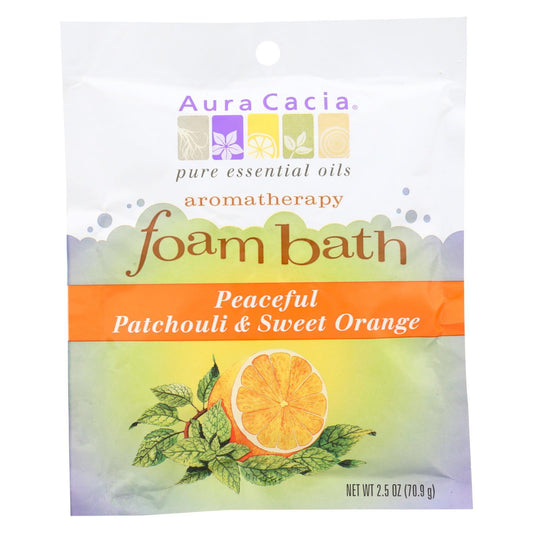 Aura Cacia - Foam Bath - Packet - Case of 1 - 2.5 oz.
