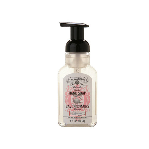 J.R. Waktins Foaming Hand Soap - Grapefruit - Case of 6 - 9 fl oz