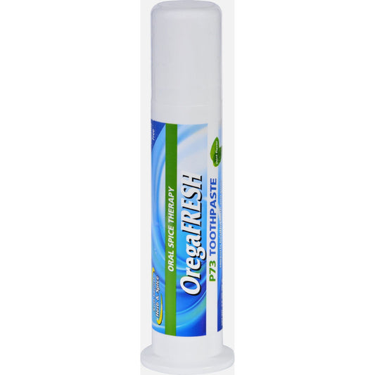 North American Herb and Spice Toothpaste - OregaFRESH - P73 - 3.4 oz