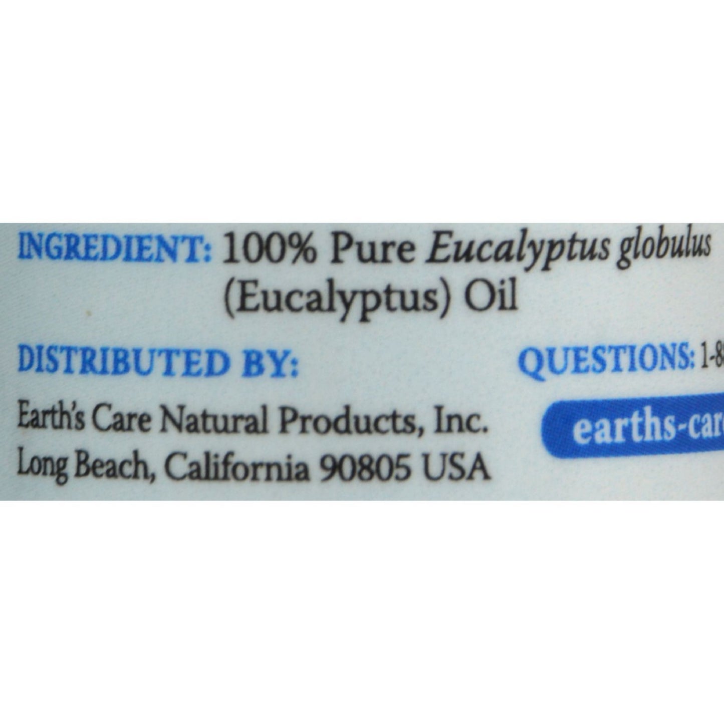 Earth's Care Essential Oil - 100 Percent Pure - Natr - Eucalyptus - 1 fl oz