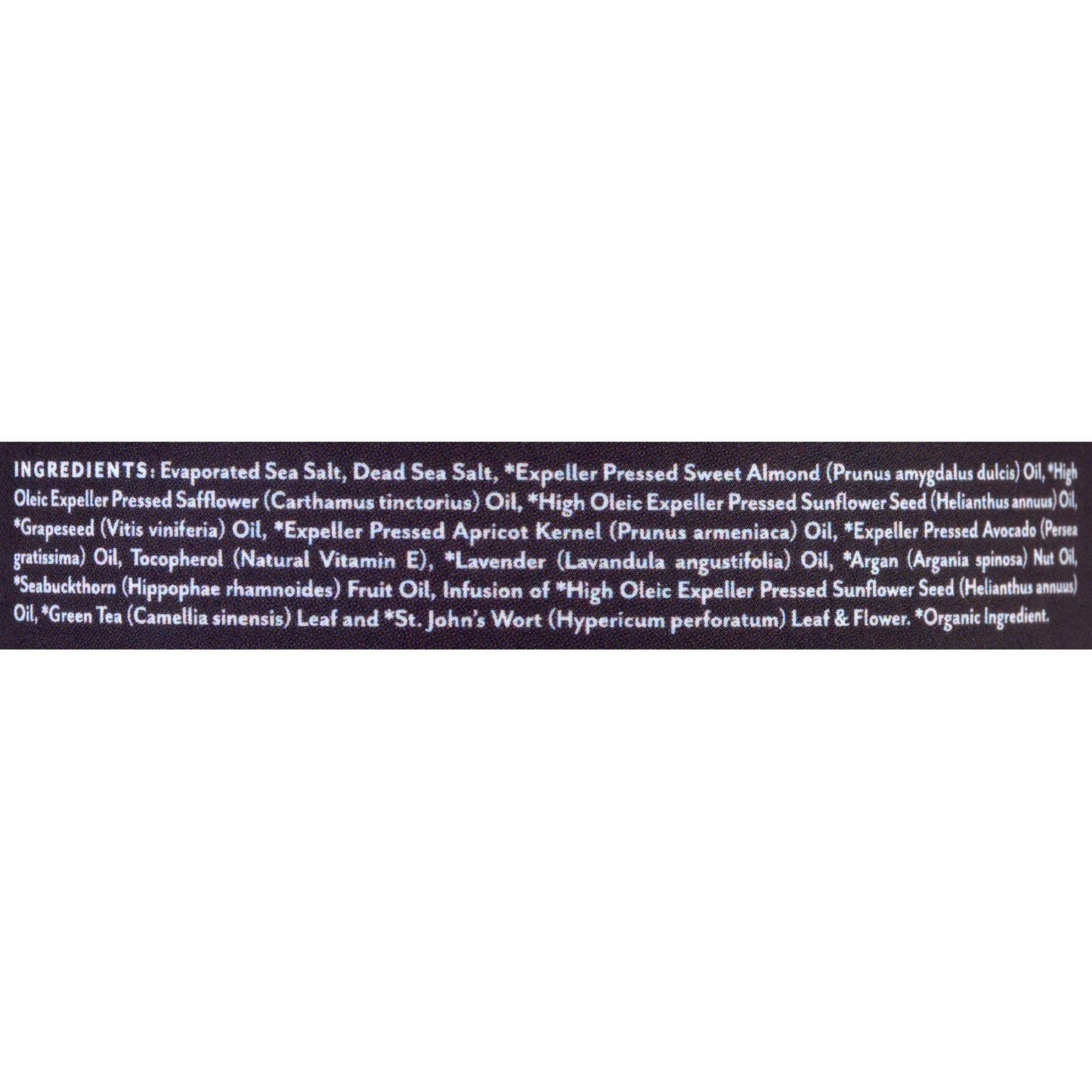 Soothing Touch Scrub - Organic - Salt - Herbal - Lavender - 10 oz