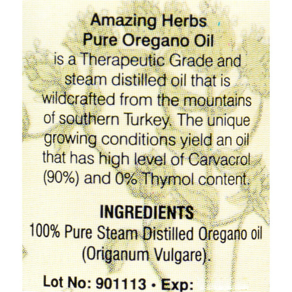 Black Seed Oregano Oil - 100 Percent Pure - 1 oz