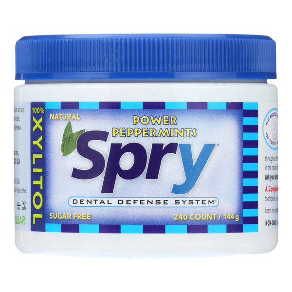 Spry Xylitol Gems - Peppermint - 240 Count