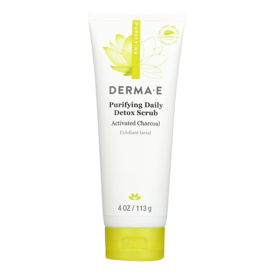 Derma E - Scrub - Purifying Daily Detox - 4 oz.