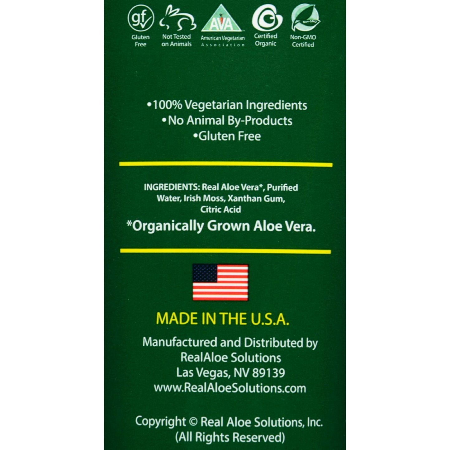 Real Aloe Aloe Vera Gelly - Tube - 6.8 oz