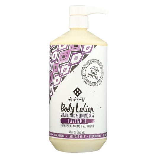 Alaffia - Everyday Lotion - Lavender - 32 oz.