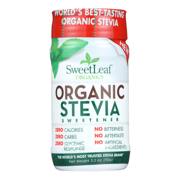 Sweet Leaf Sweetener - Organic - Stevia - 3.2 oz