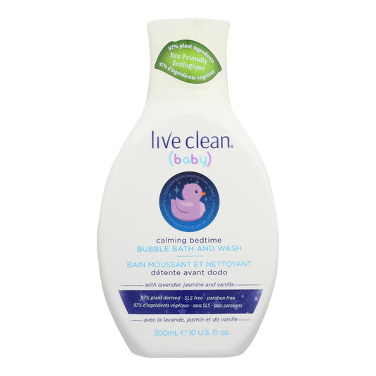 Live Clean Bubble Bath and Wash - Calm- 10 fl oz.