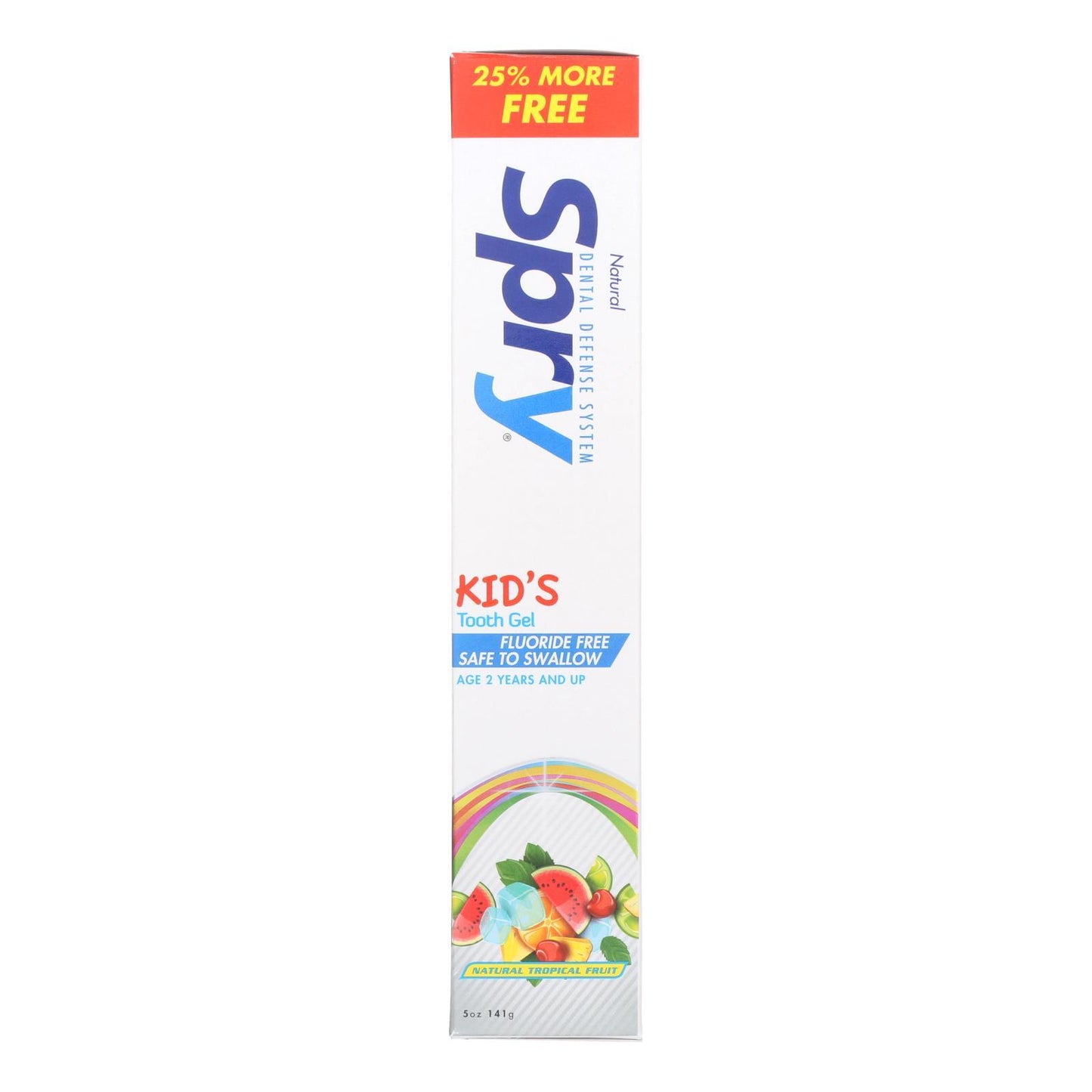 Spry Toothpaste - Kids - Tropical Fruit - 5 oz