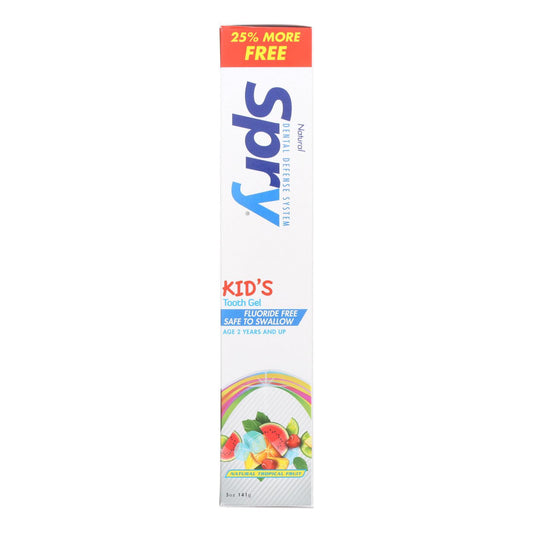 Spry Toothpaste - Kids - Tropical Fruit - 5 oz