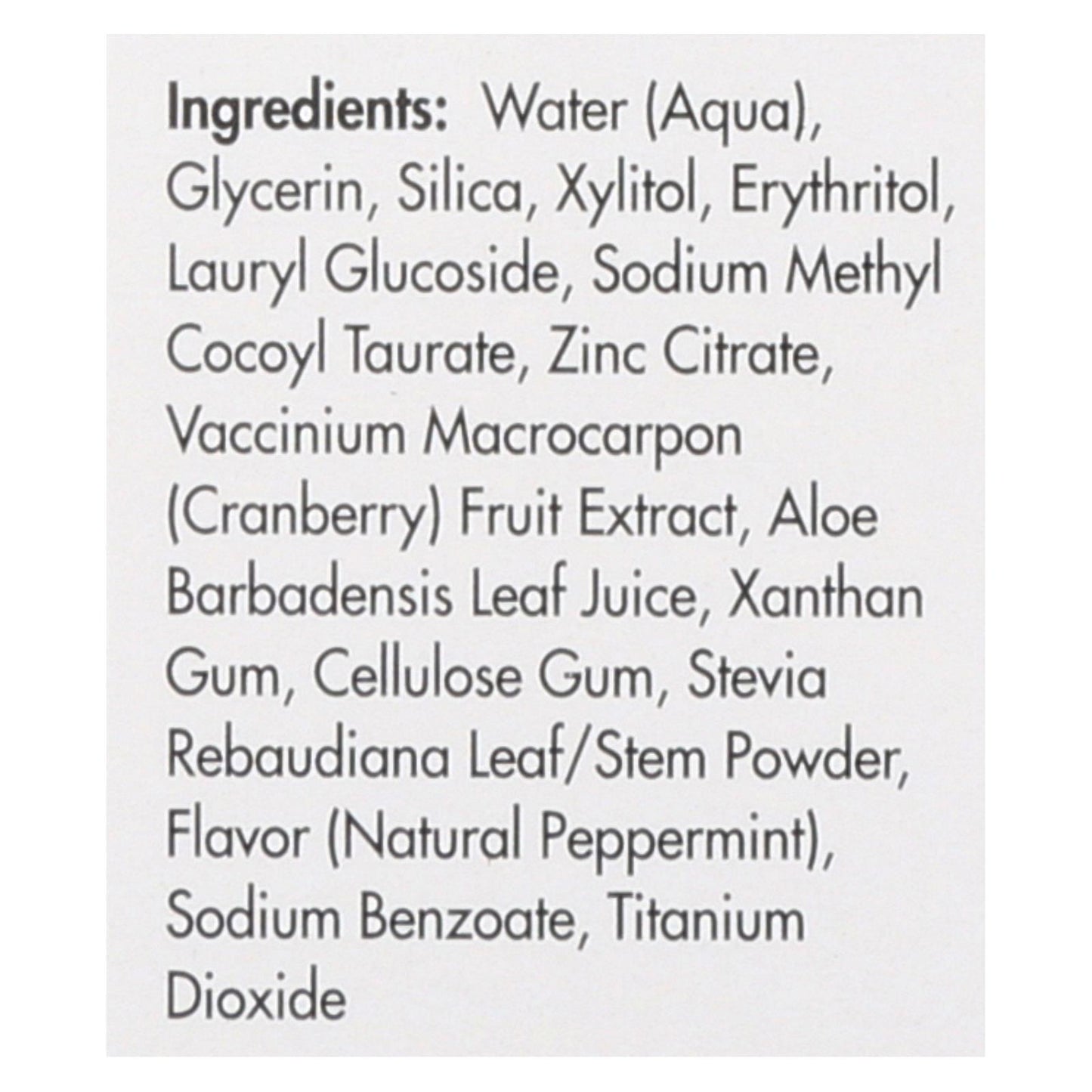 Spry Xylitol Toothpaste - Peppermint - 4 oz.