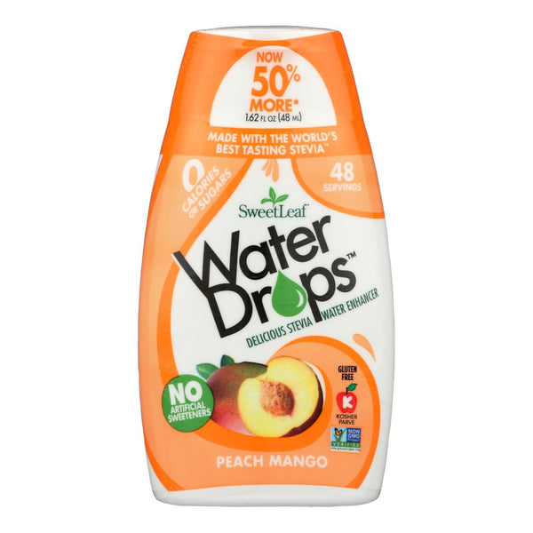 Sweet Leaf Water Drops - Peach Mango - 1.62 fl oz