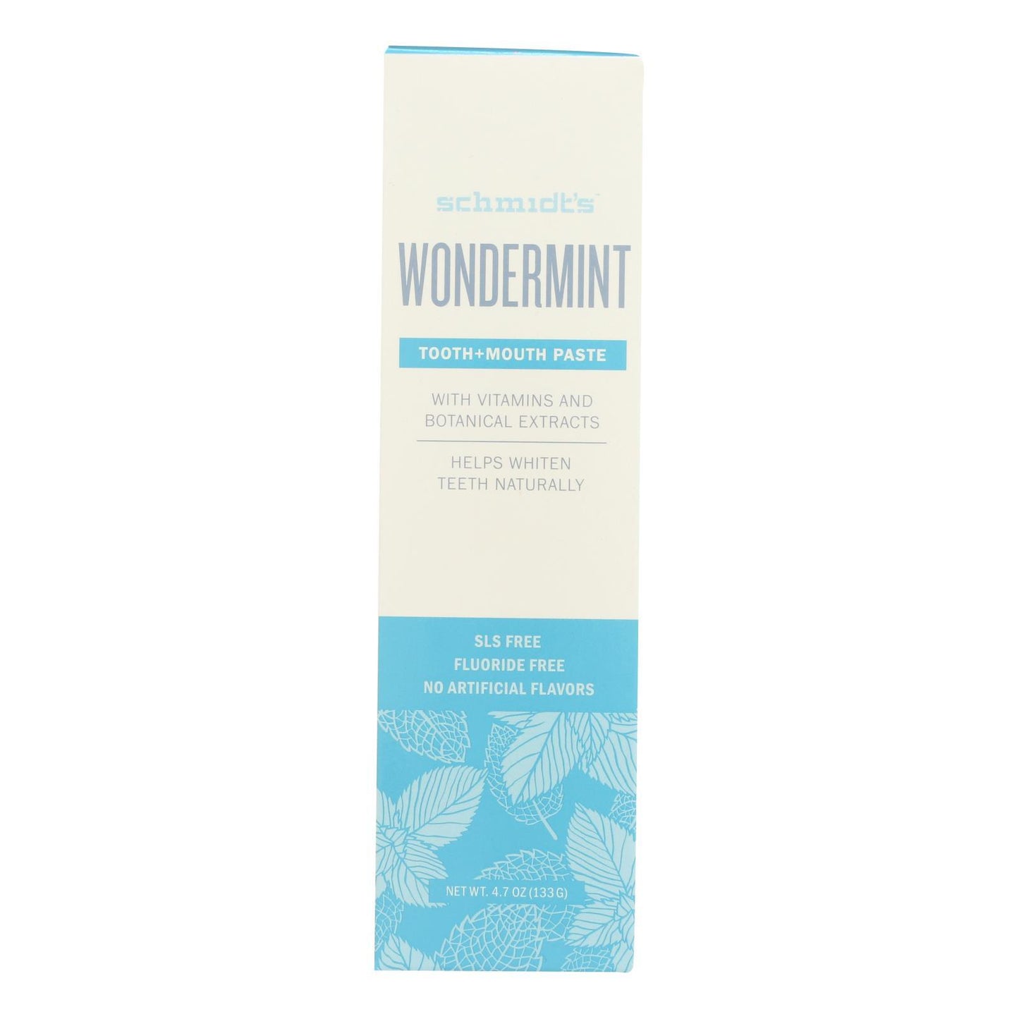 Schmidt's - Toothpaste Wondermint - 4.7 oz.