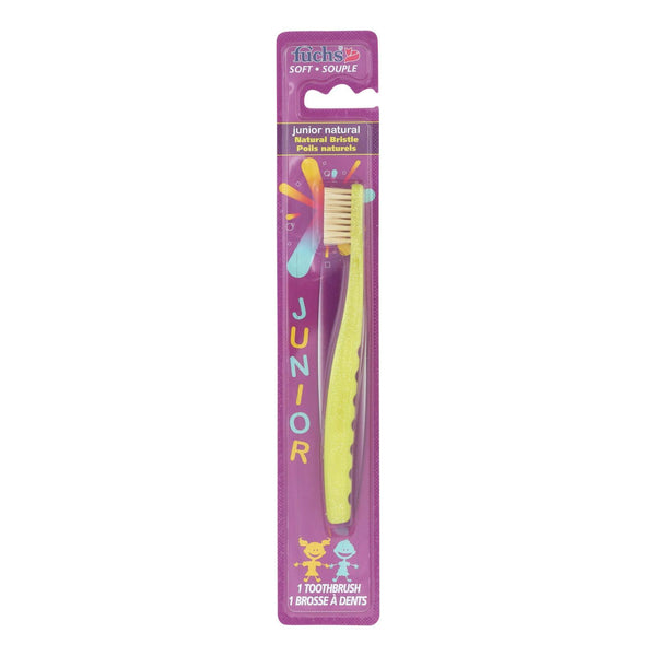 Fuchs Natural Bristle Junior Toothbrush  - Case of 12 - CT