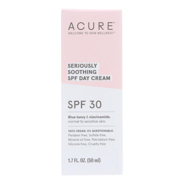 Acure - SPF 30 Day Cream - Seriously Soothing - 1.7 fl oz.