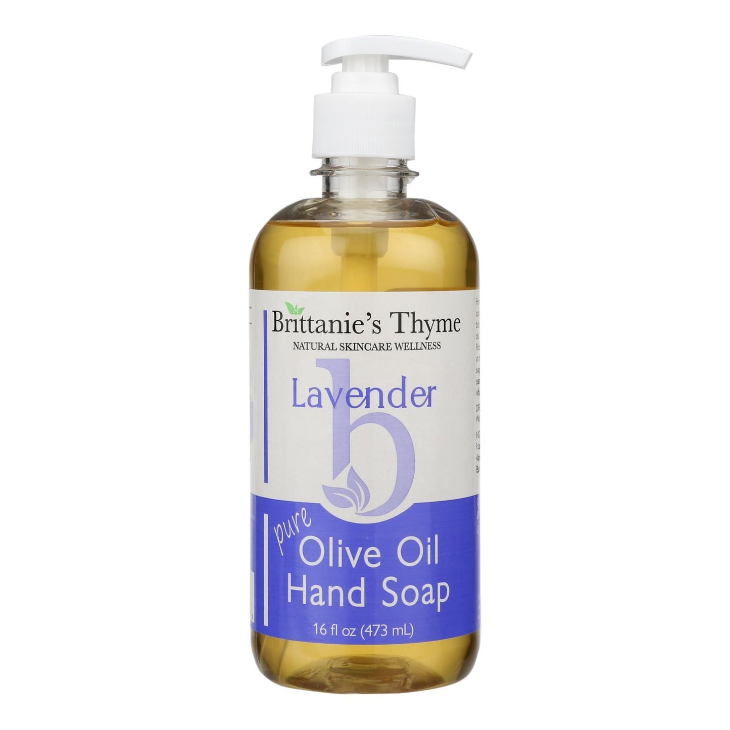 Brittanie's Thyme - Liquid Hand Soap - Lavender - 16 oz.